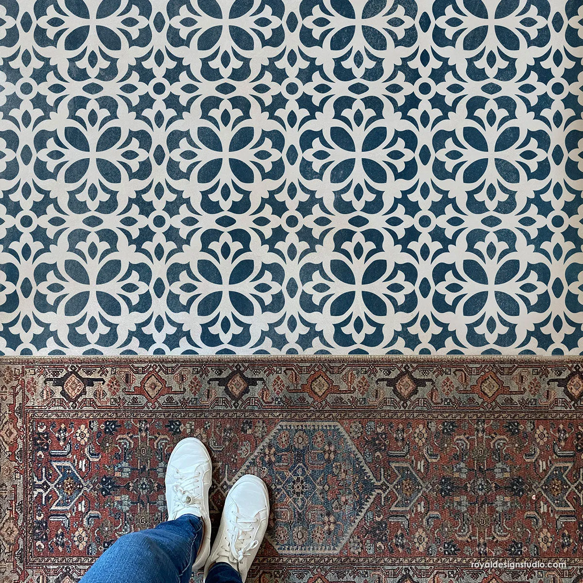 Alicante Tile Stencil