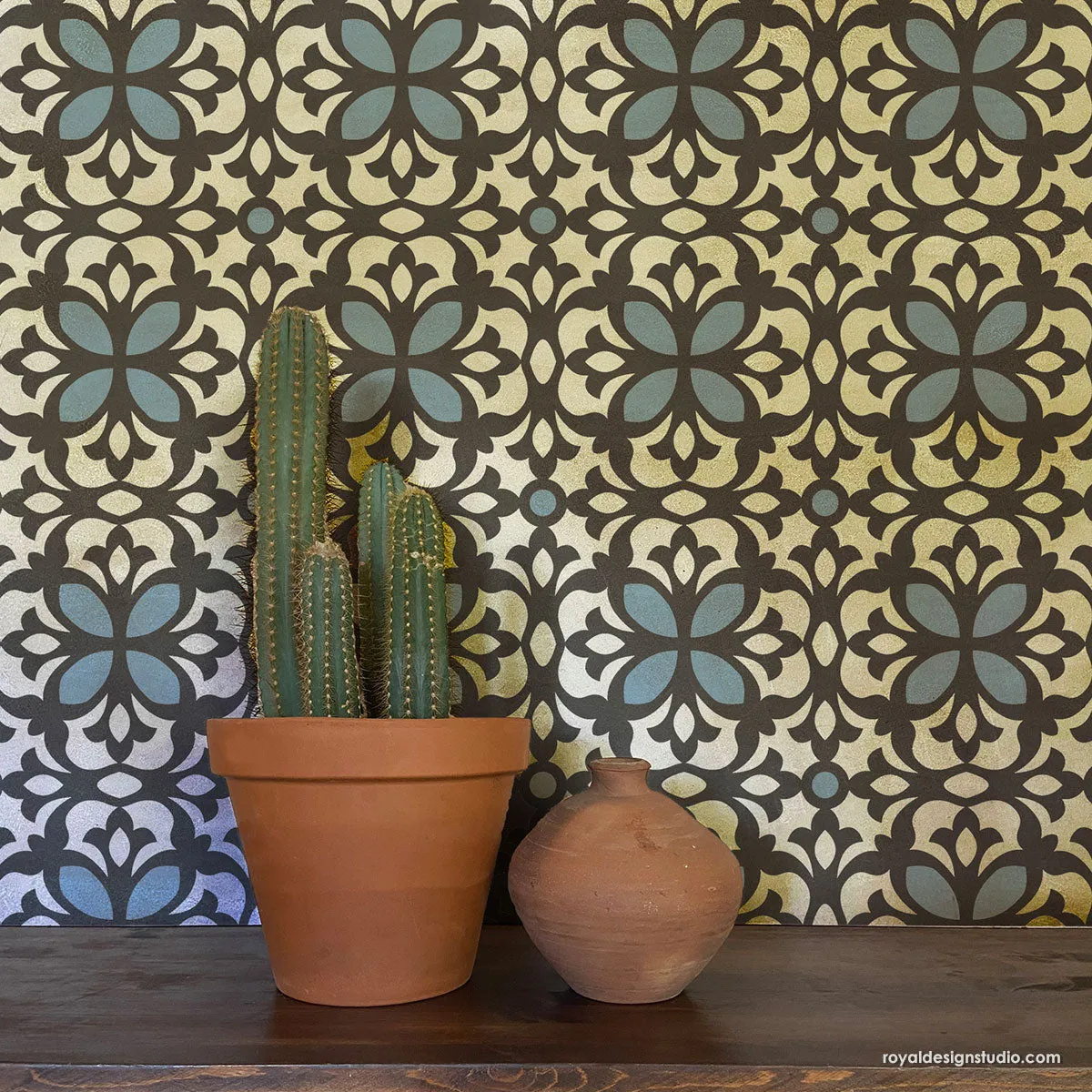 Alicante Tile Stencil