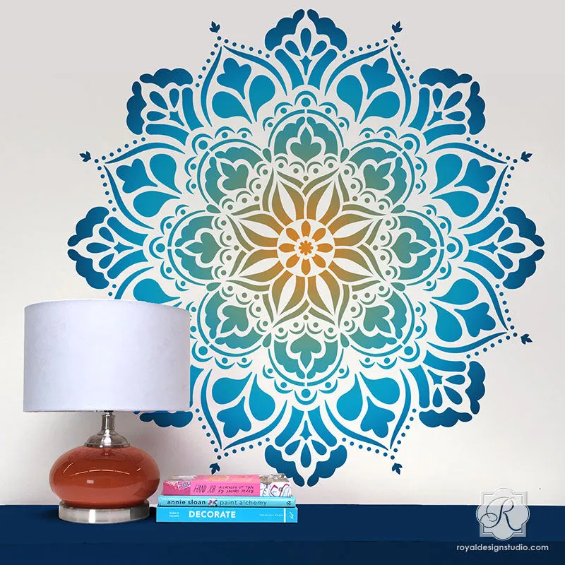 Ananda Mandala Stencil