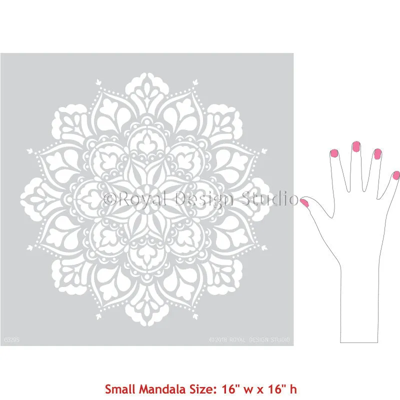 Ananda Mandala Stencil