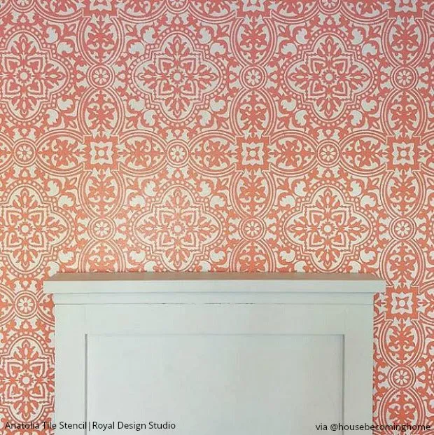Anatolia Tile Stencil