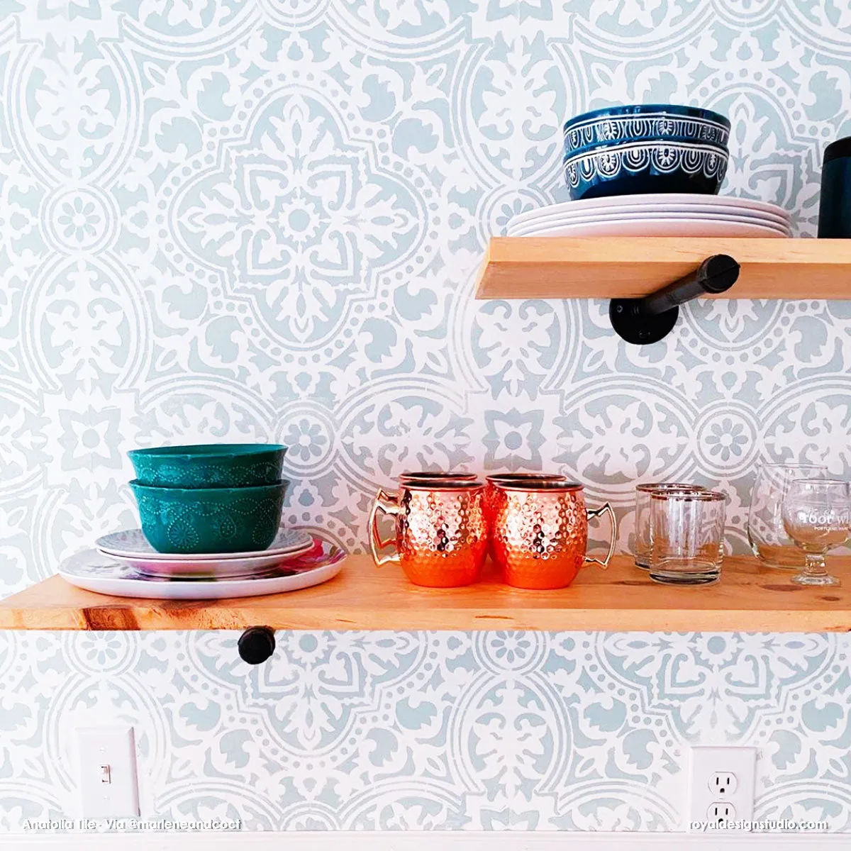 Anatolia Tile Stencil