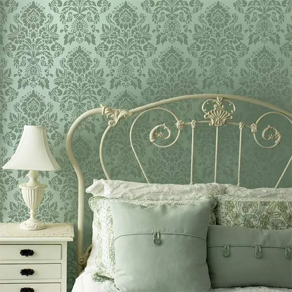 Antoinette Damask Wall Stencil