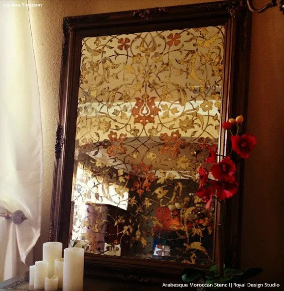 Arabesque Moroccan Stencil