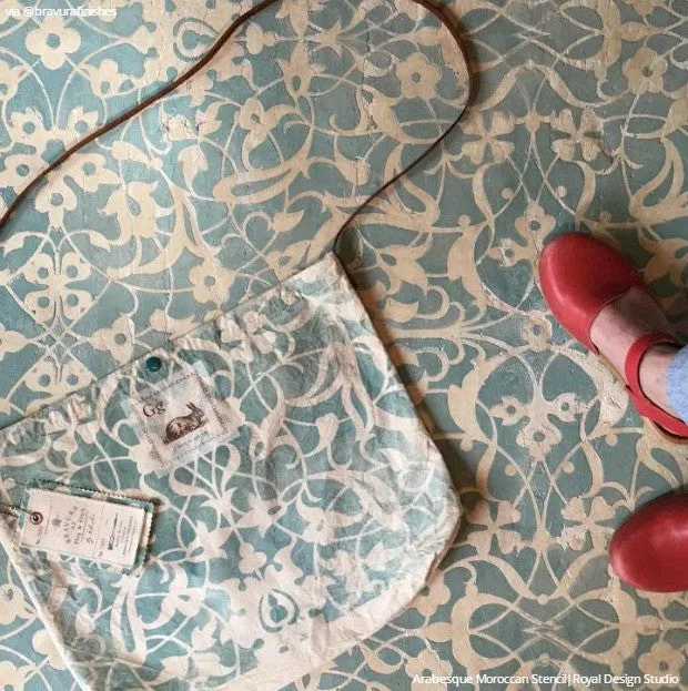 Arabesque Moroccan Stencil