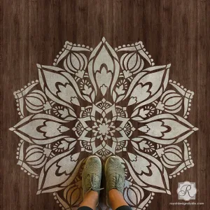 Bhakti Mandala Stencil
