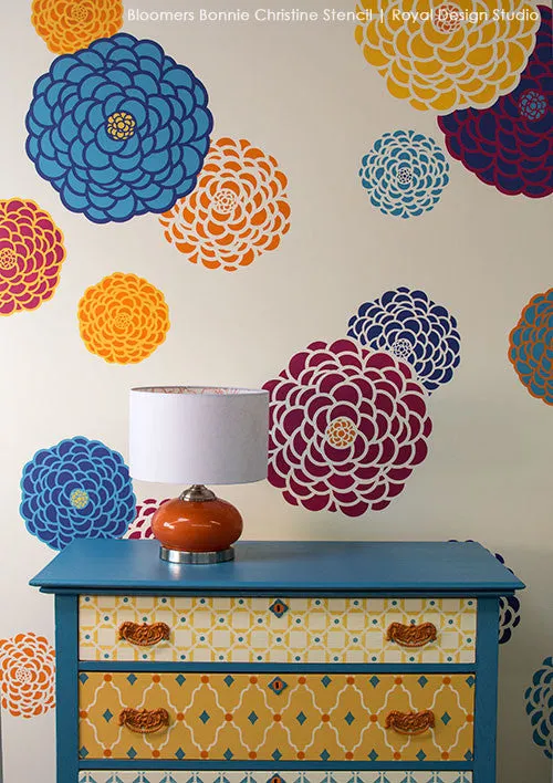 Bloomers Craft Stencil Set