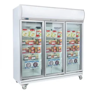 Bromic 1507L Three Door Fan Forced Freezer w/ Lightbox - UF1500LF