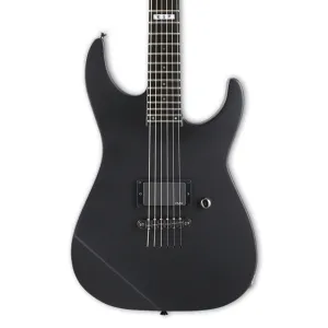 **BSTOCK** ESP E-II M-I Neck Thru NT - Black Satin