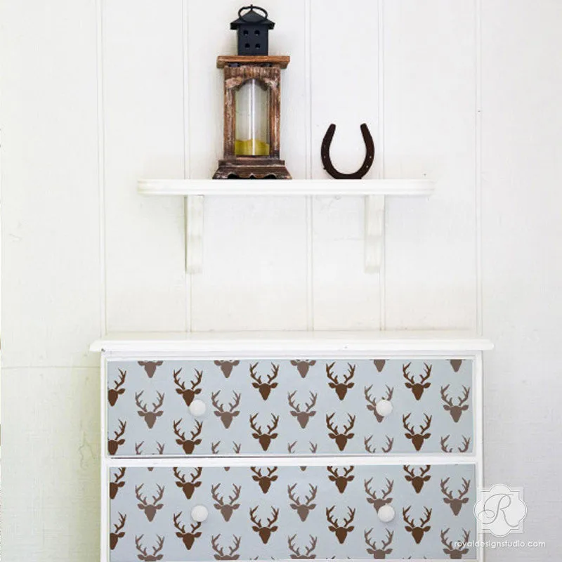 Buck Forest Bonnie Christine Furniture Stencil