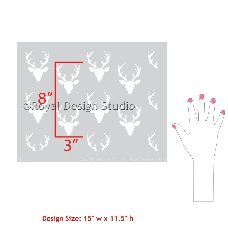 Buck Forest Bonnie Christine Furniture Stencil