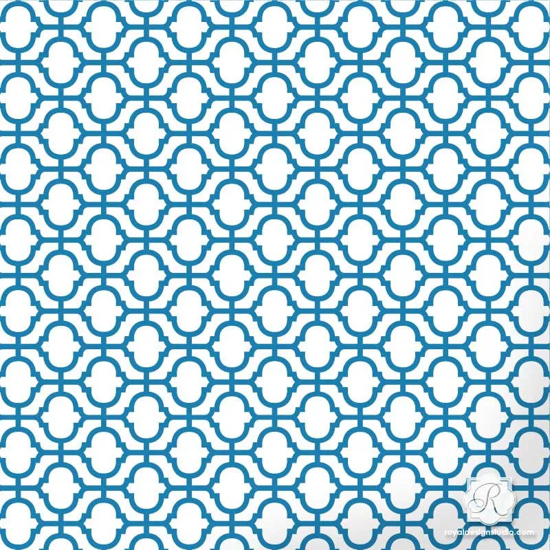 Casbah Trellis Moroccan Craft Stencil
