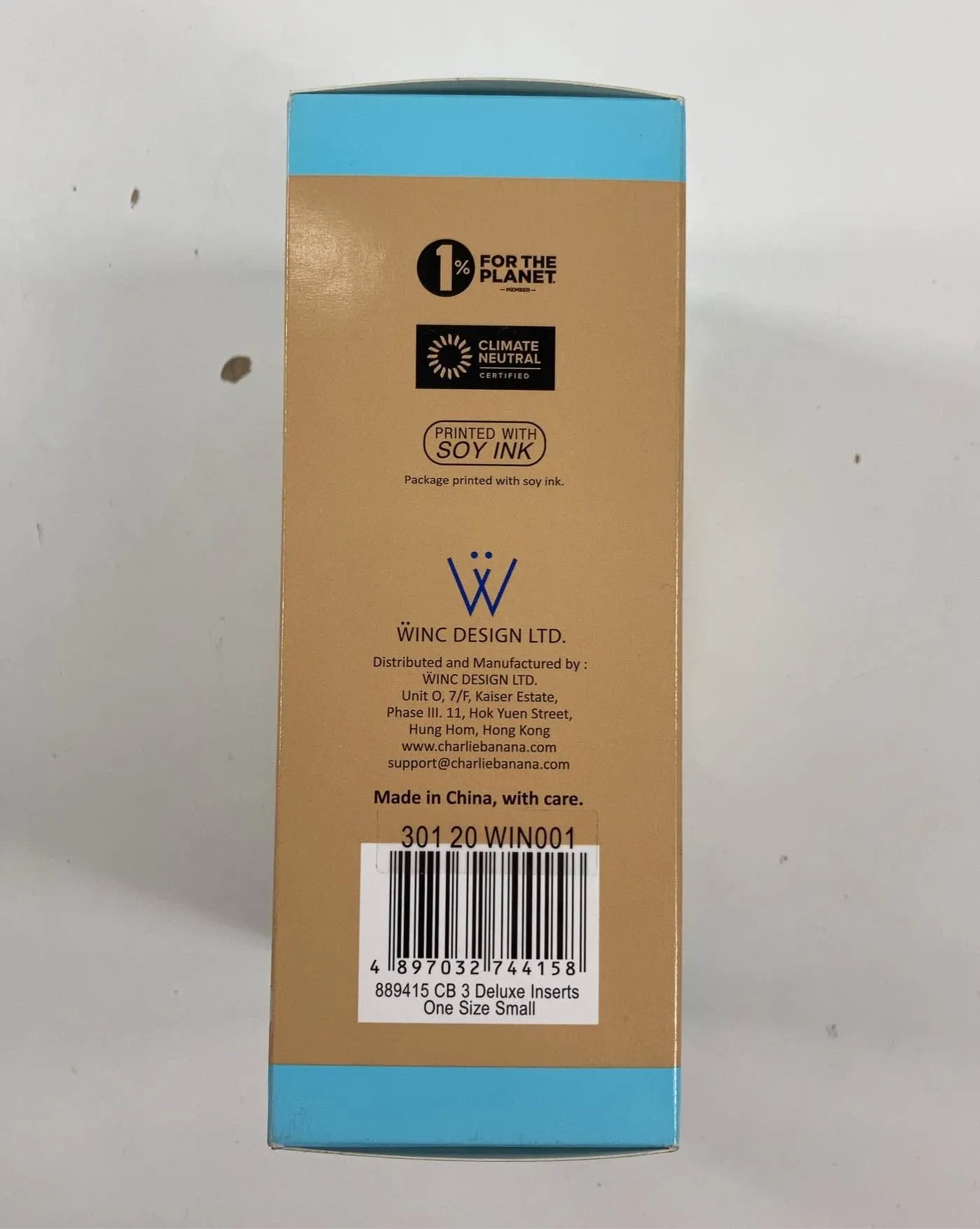 Charlie Banana Cloth Inserts, One Size, 3 Pack