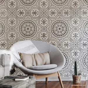Chatsworth Tile Stencil