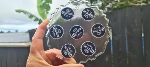 CORONA COASTER SET of 4