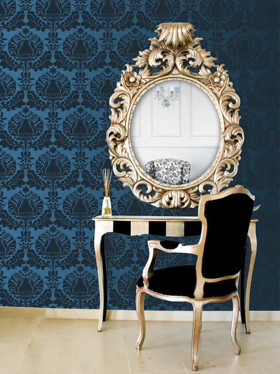 Corsini Damask Stencil