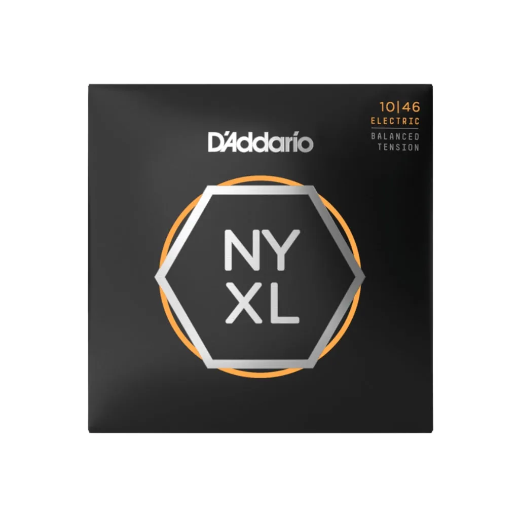 D'Addario NYXL1046BT NYXL Nickel Wound Electric Guitar Strings - .010-.046 Balanced Tension Regular Light