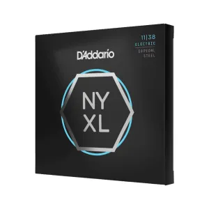 D'Addario NYXL1138PS NYXL Nickel Wound Electric Guitar Strings for E9th Pedal Steel -.011-.038 Regular Light