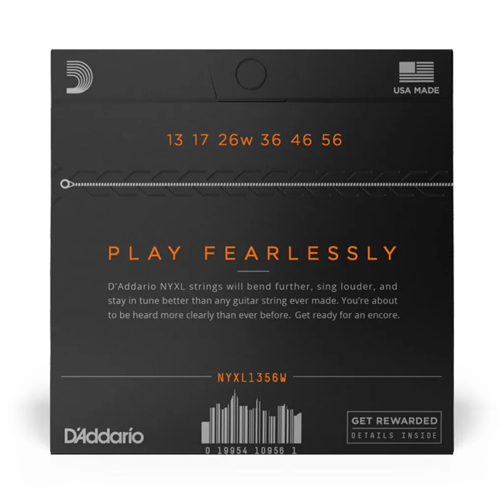 D'Addario - NYXL1356W 13-56 Medium Wound 3rd Set