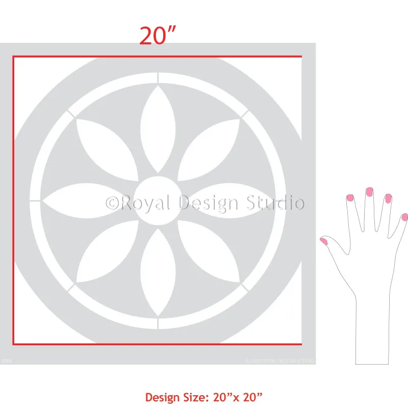 Dazey Tile Stencil