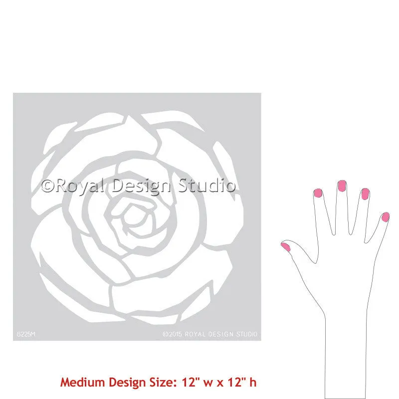 Deco Flower Stencil