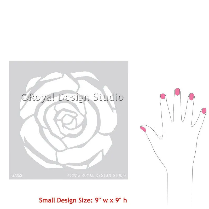 Deco Flower Stencil