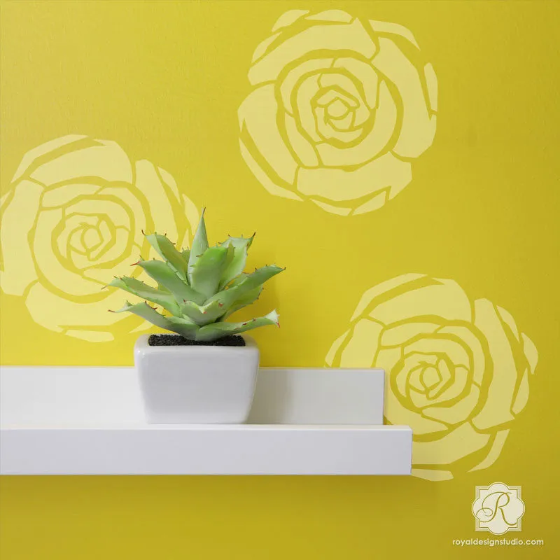 Deco Flower Stencil