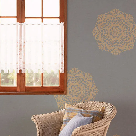 Diana Lace Doily Stencil