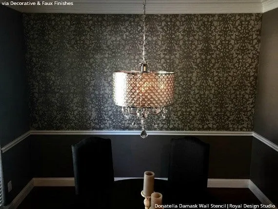 Donatella Damask Stencil