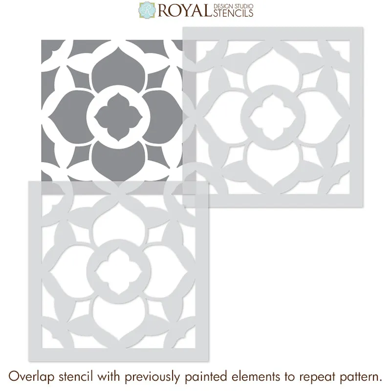 Duomo Tile Stencil