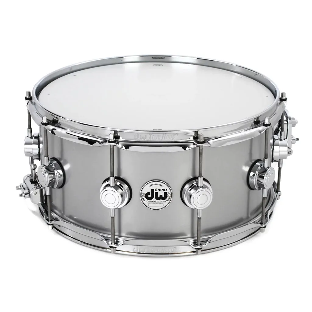 DW Collector's Series 14"x6.5" Rolled Aluminium Shell with Chrome Hardware