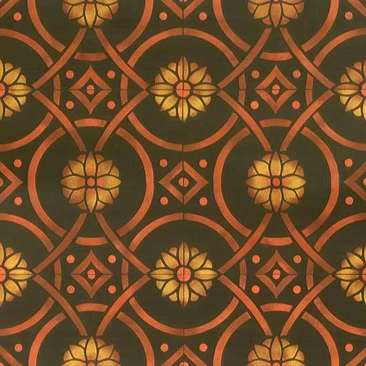 Eastern Tile Wall Stencils