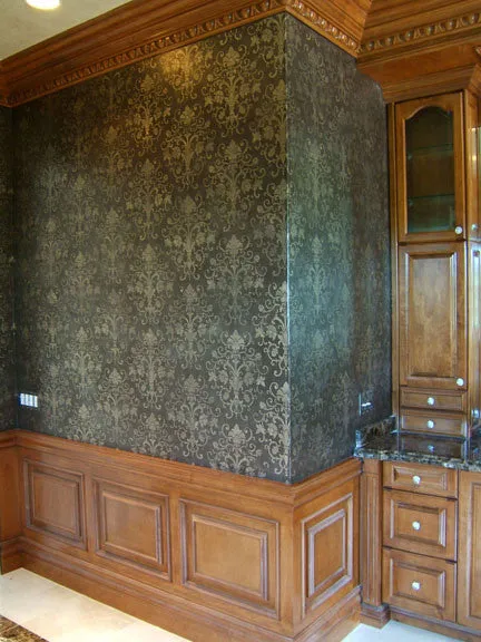 Elegancia Allover Stencil