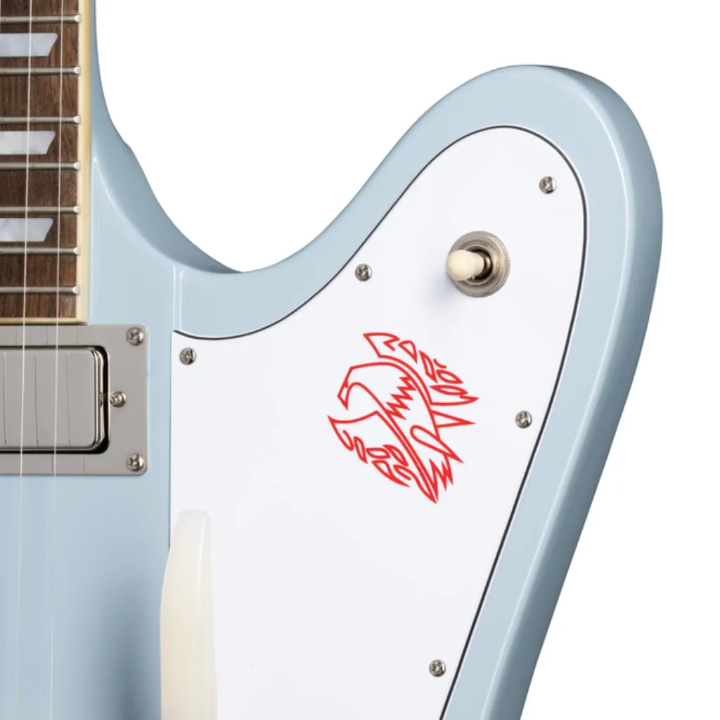 Epiphone 1963 Firebird V Maestro In Case Frost Blue