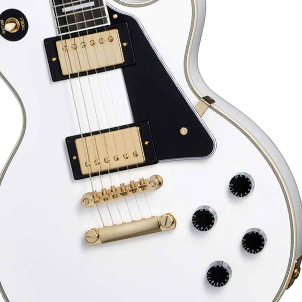 Epiphone Les Paul Custom Alpine White with Hardcase