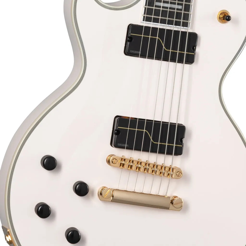 Epiphone - Matt Heafy Origins Les Paul Custom 7-String Left Handed - Bone White