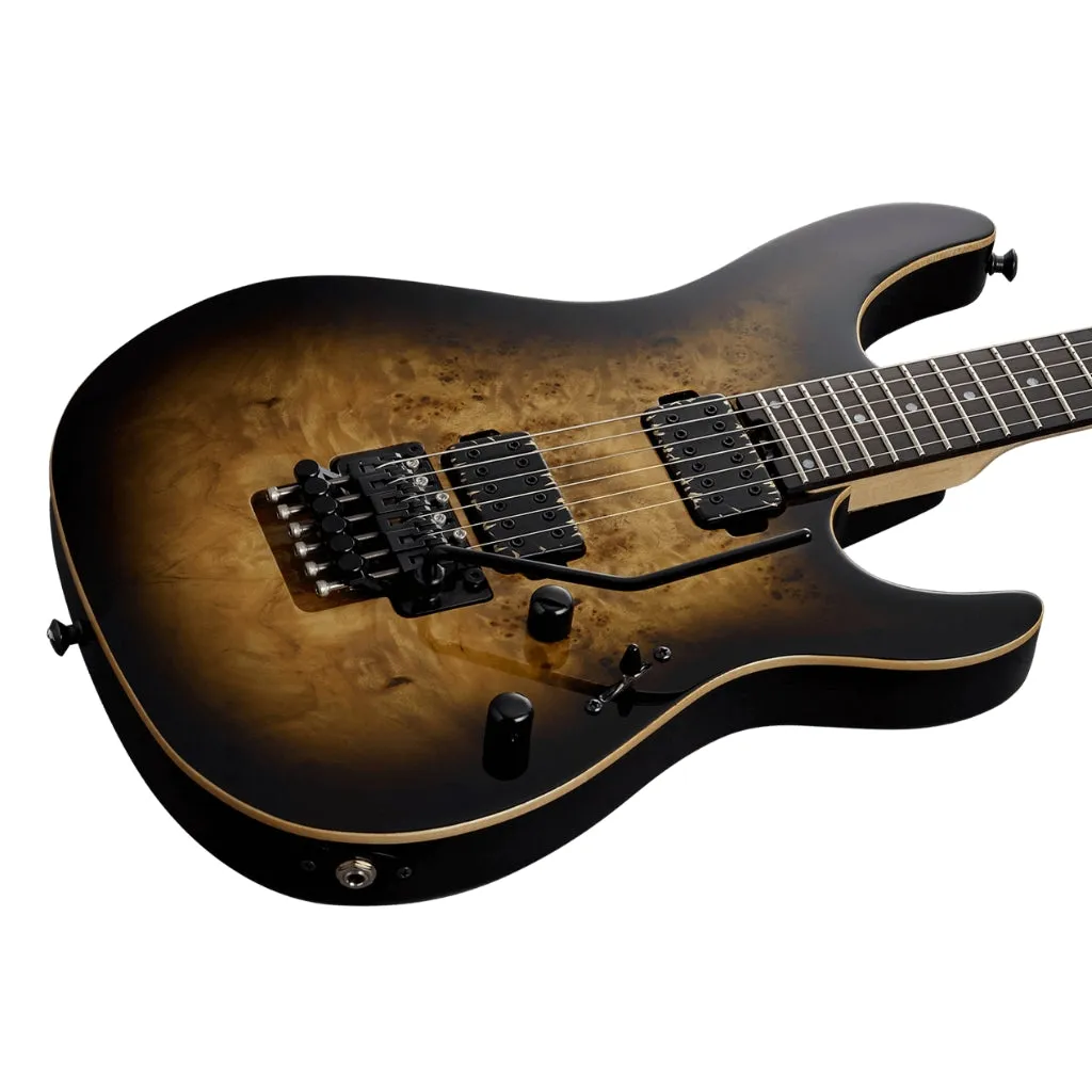 ESP E-II Snapper II MN Electric Guitar - Natural Black Burst