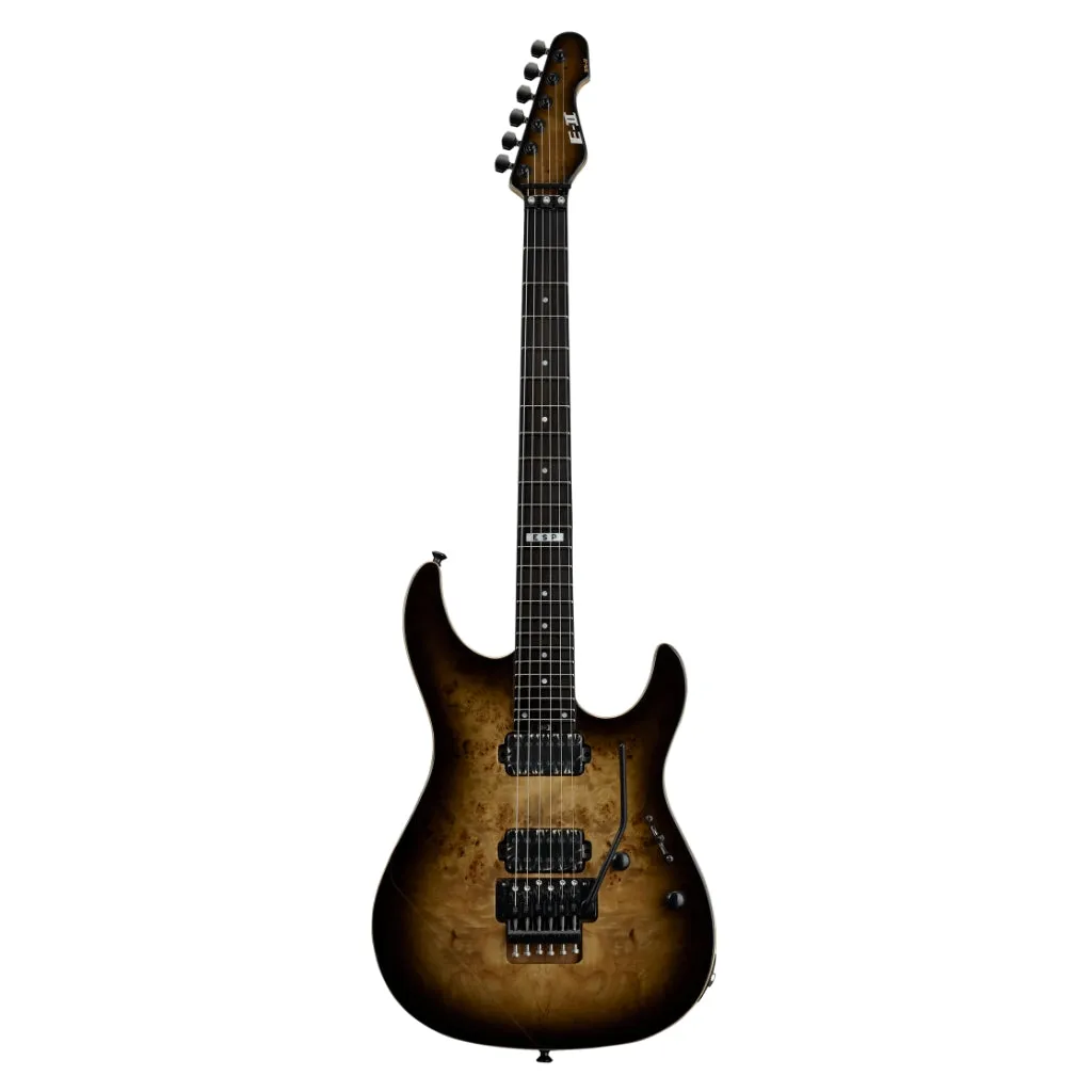 ESP E-II Snapper II MN Electric Guitar - Natural Black Burst