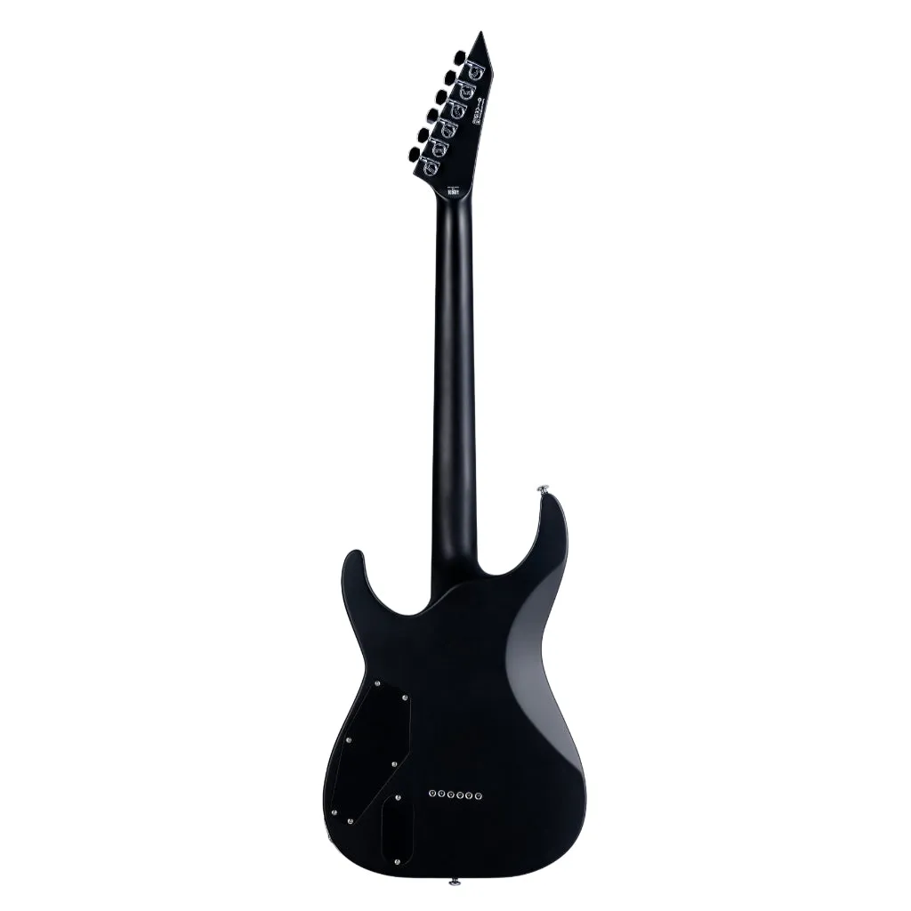 ESP LTD Deluxe MH-1000NT Bold Binding Electric Guitar - Black Satin