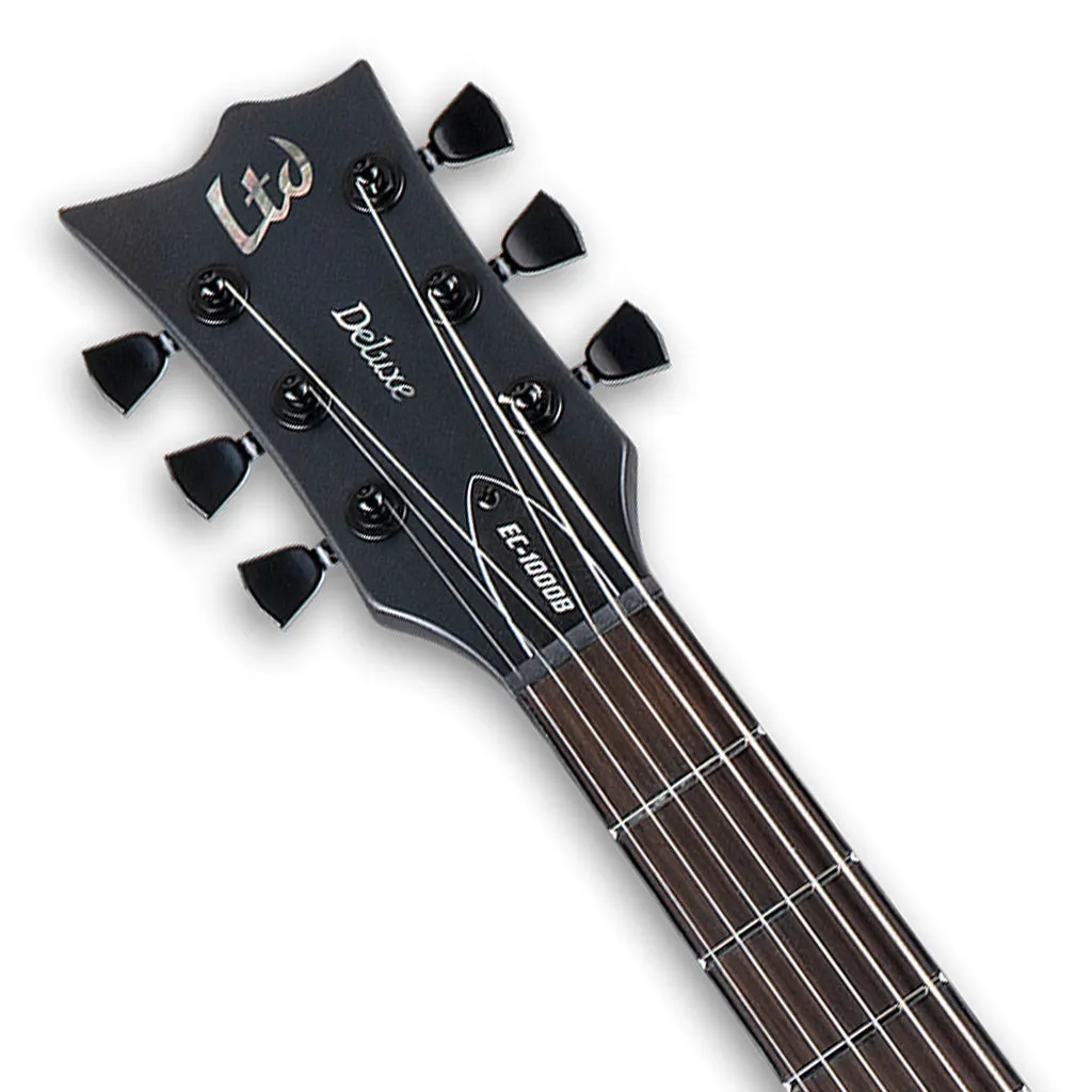 ESP LTD EC-1000 Baritone Charcoal Metallic Satin Left Handed