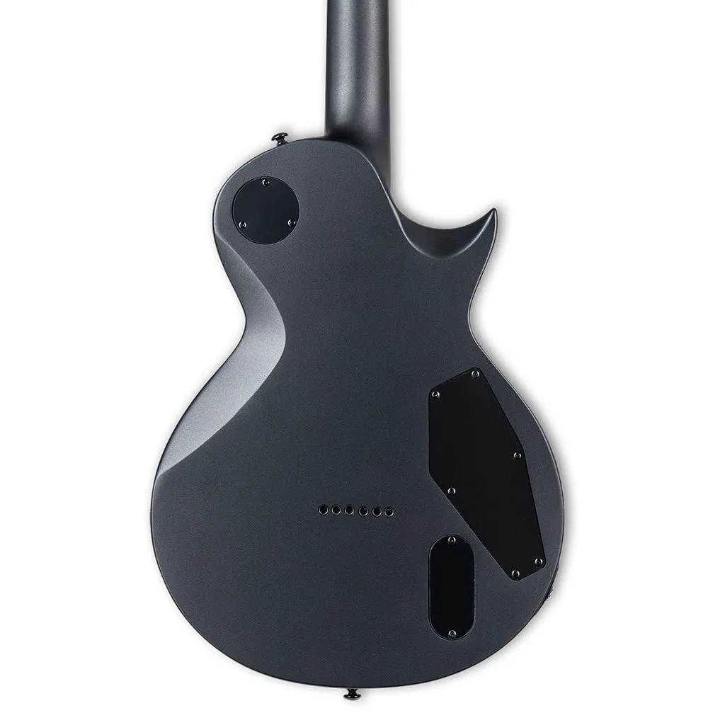 ESP LTD EC-1000 Baritone Charcoal Metallic Satin Left Handed