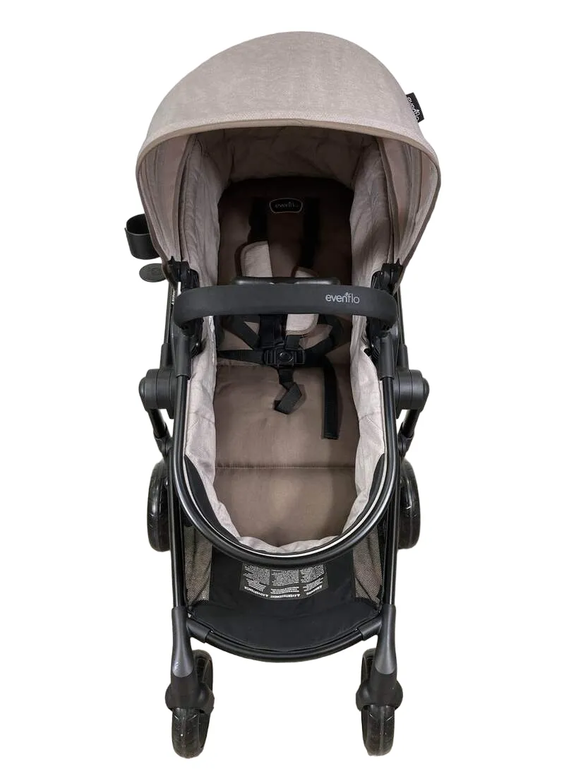 Evenflo Pivot Modular Travel System, 2023, Casual Grey