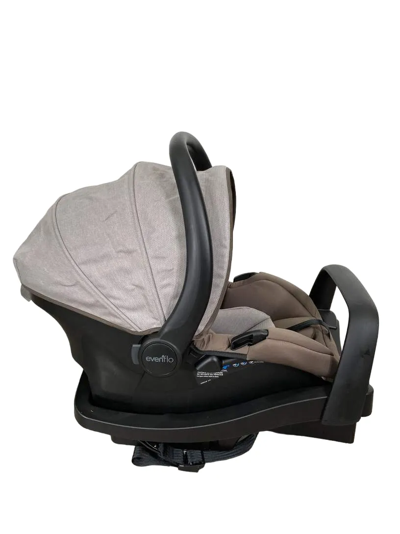 Evenflo Pivot Modular Travel System, 2023, Casual Grey