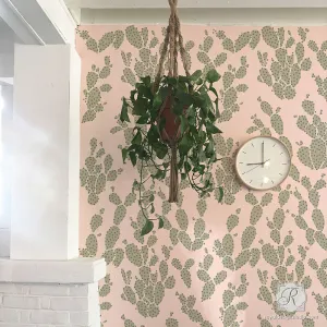 Everlasting Cacti Bonnie Christine Wall Stencil