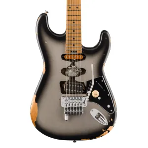 EVH Limited Edition Frankenstein Relic Series with Maple Fingerboard - Silverburst