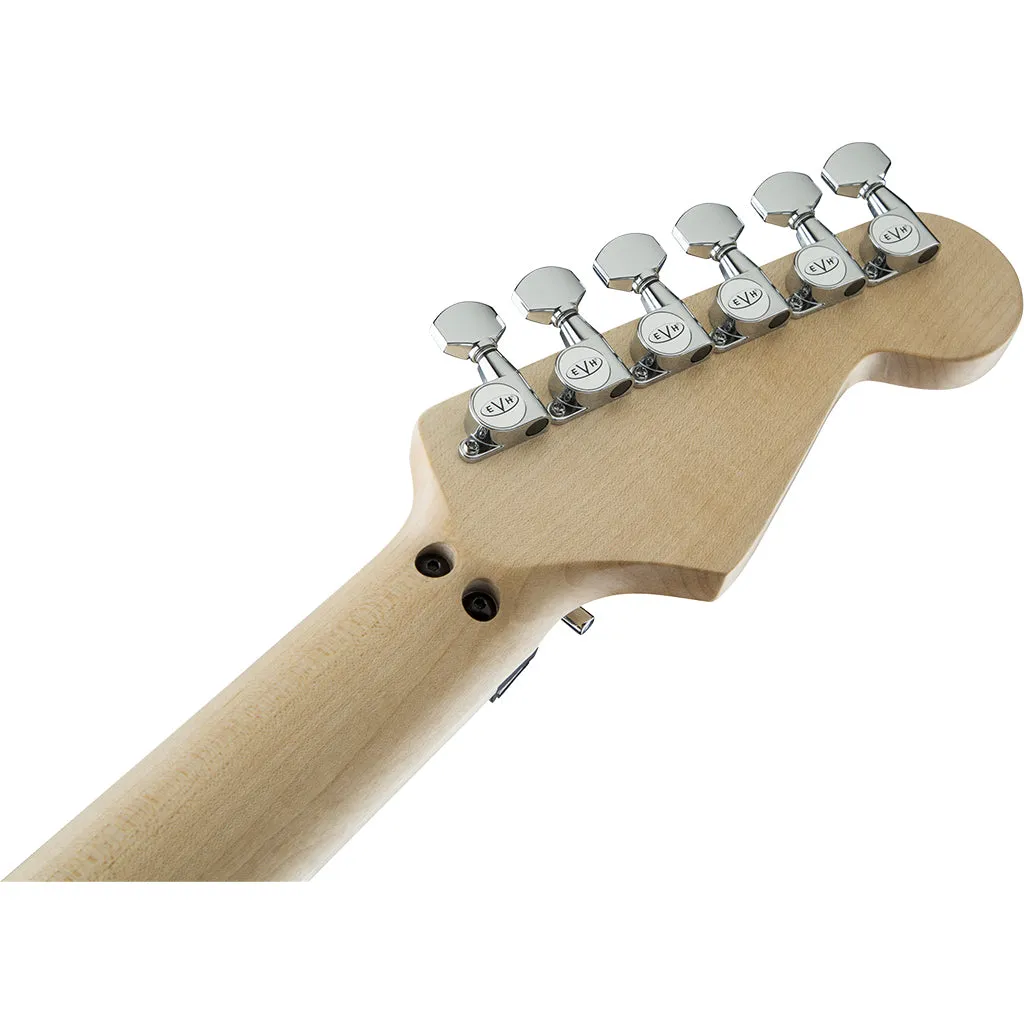 EVH Striped Series Left Handed - Red Black White