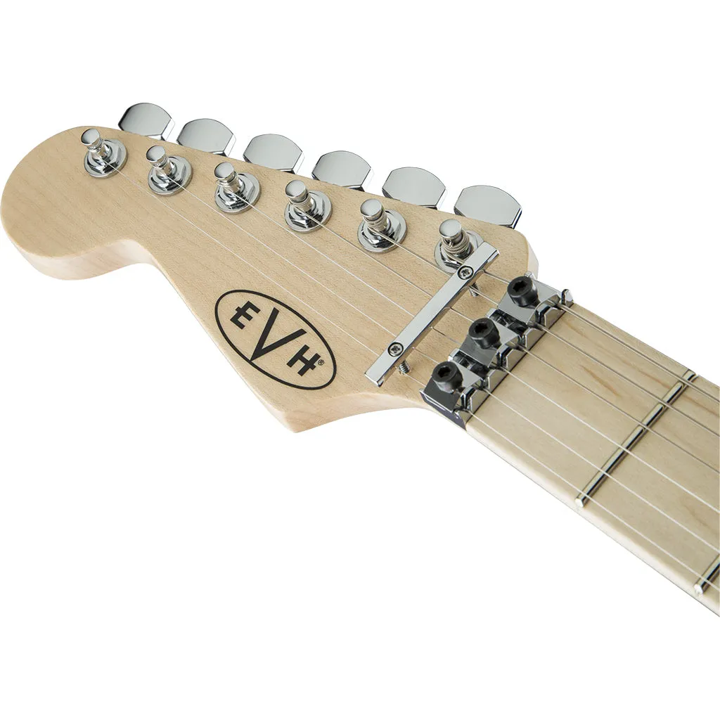 EVH Striped Series Left Handed - Red Black White