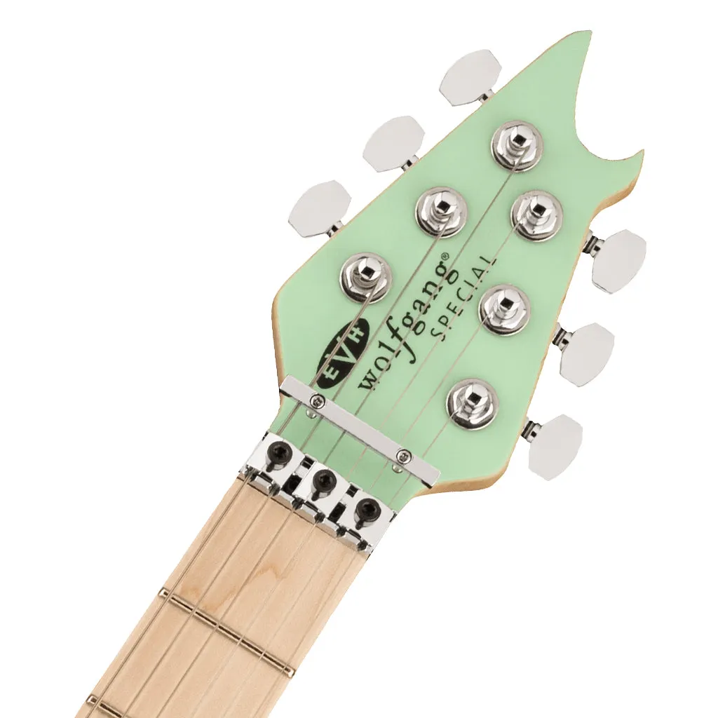 EVH Wolfgang Special, Maple Fingerboard, Satin Surf Green