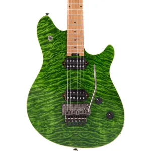 EVH - Wolfgang Standard QM - Baked Maple Fingerboard - Transparent Green