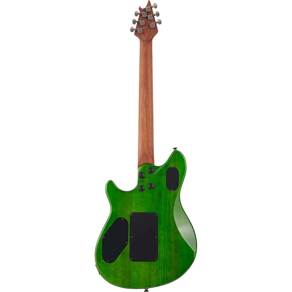 EVH - Wolfgang Standard QM - Baked Maple Fingerboard - Transparent Green
